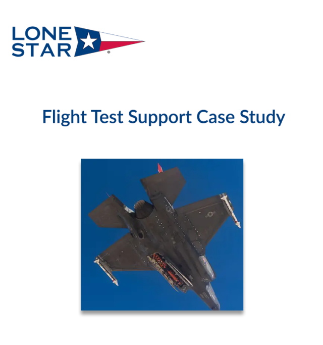 Flight Test Support Case Study